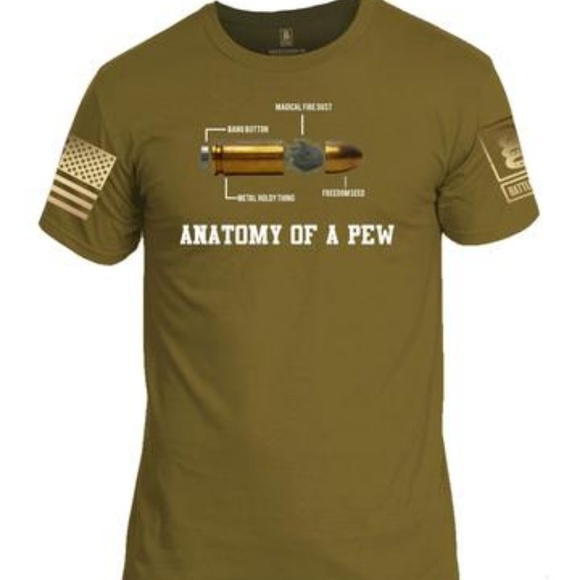 Anatomy of a Pew Short Sleeve T-Shirt - Picture 3 of 5